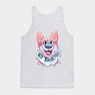 No Thank You- Corgi Tank Top